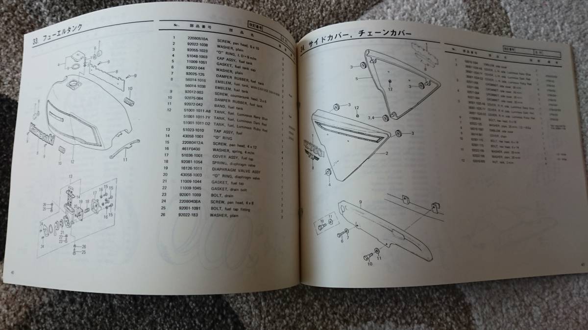 Z750-D パーツカタログ Z750FX_7