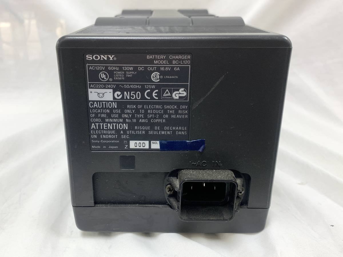 バッテリーチャージャー SONY BC L120 テレビ・映像機器 テレビ