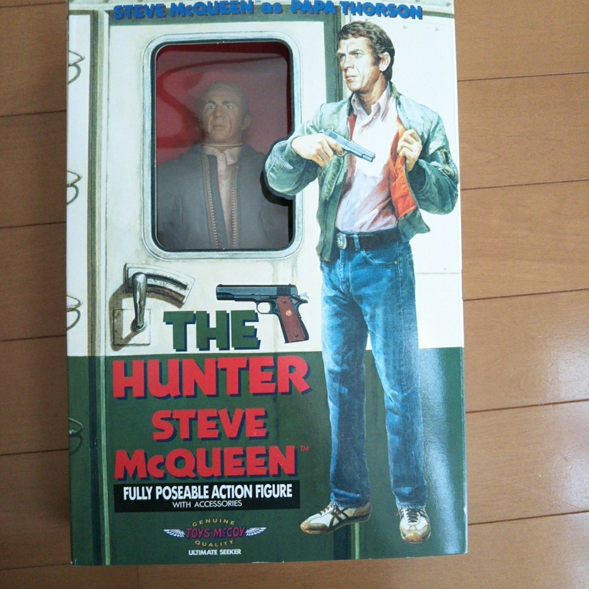 スティーブマックイーン MA-1☆THE HUNTER☆フィギュア トイズマッコイ