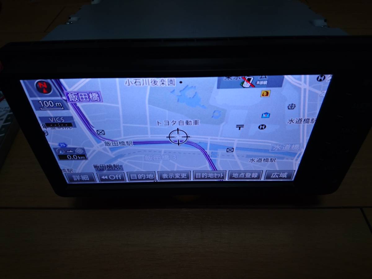 美品 即決 トヨタ純正 NSCP-W64 メモリーナビ ワンセグ Bluetooth 2014
