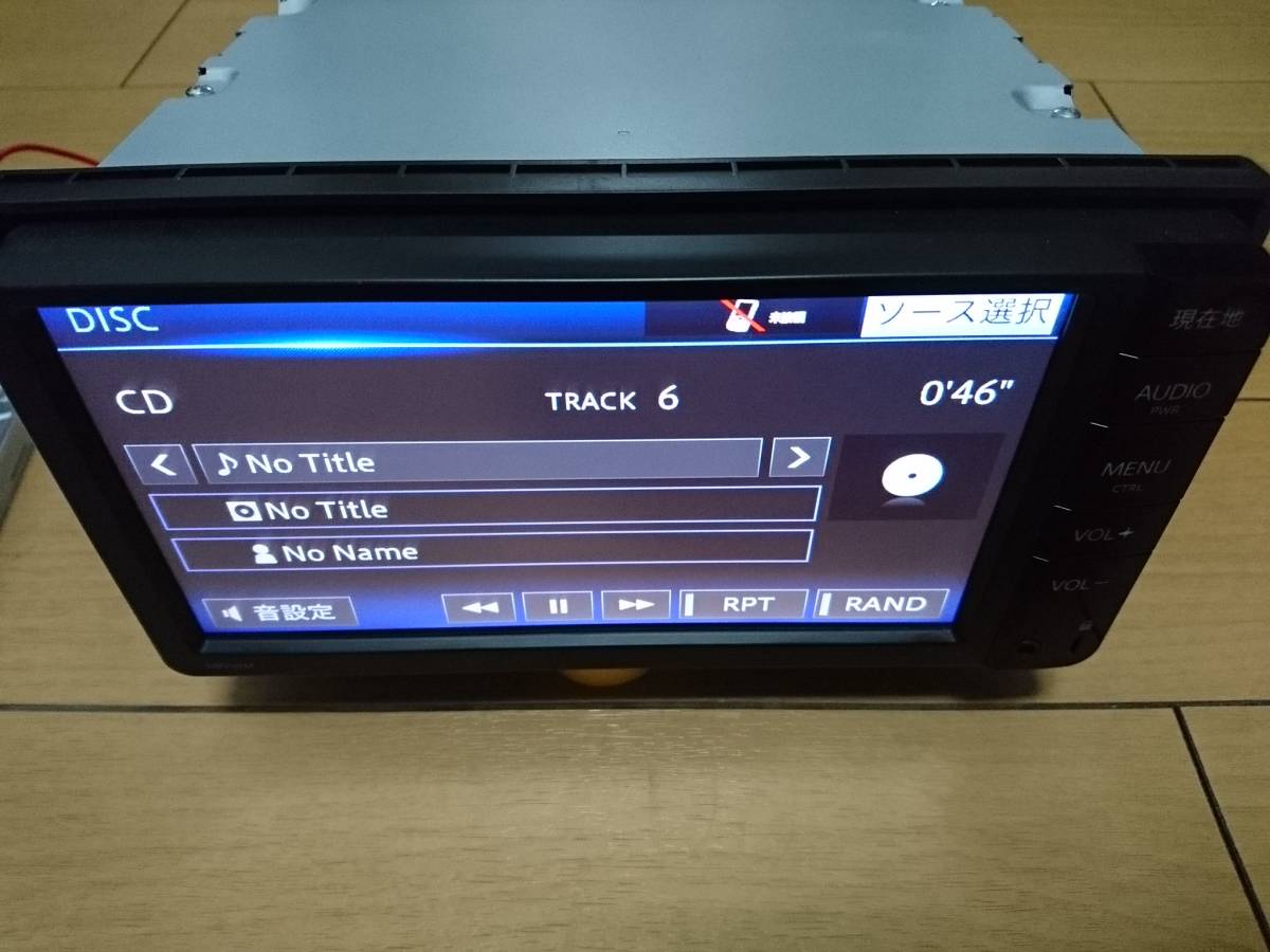 美品 即決 トヨタ純正 NSCP-W64 メモリーナビ ワンセグ Bluetooth 2014