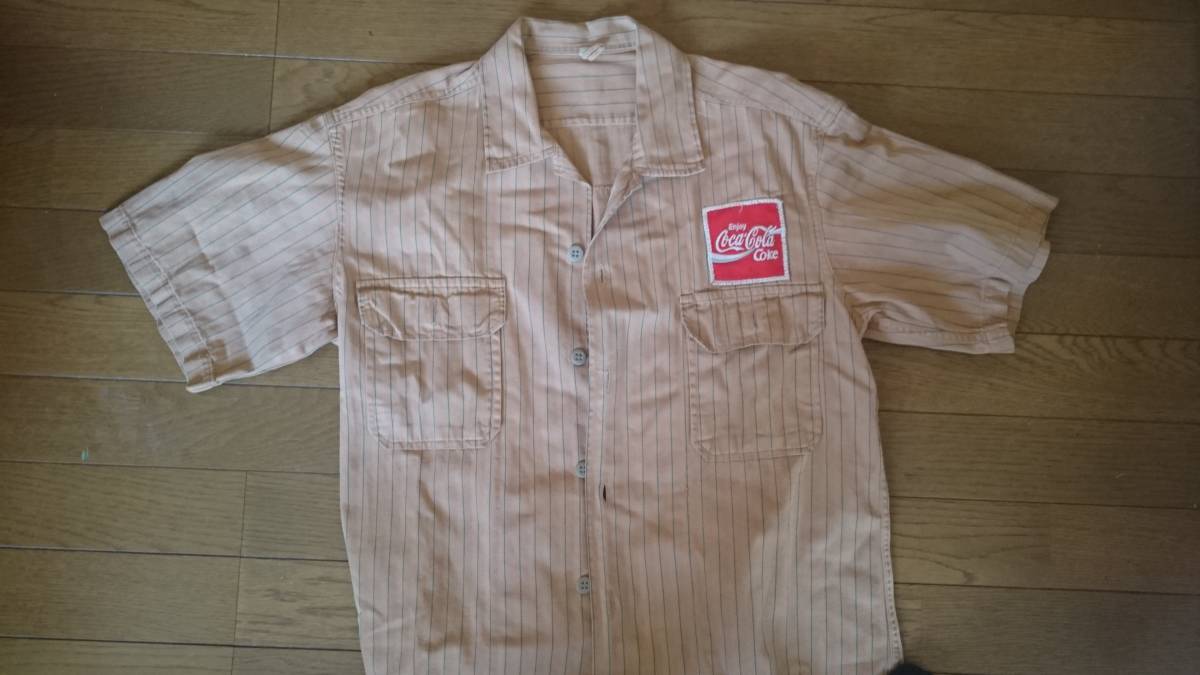 制服 コカコーラ 週末値引 レア ユニフォーム 作業服 デッドストック