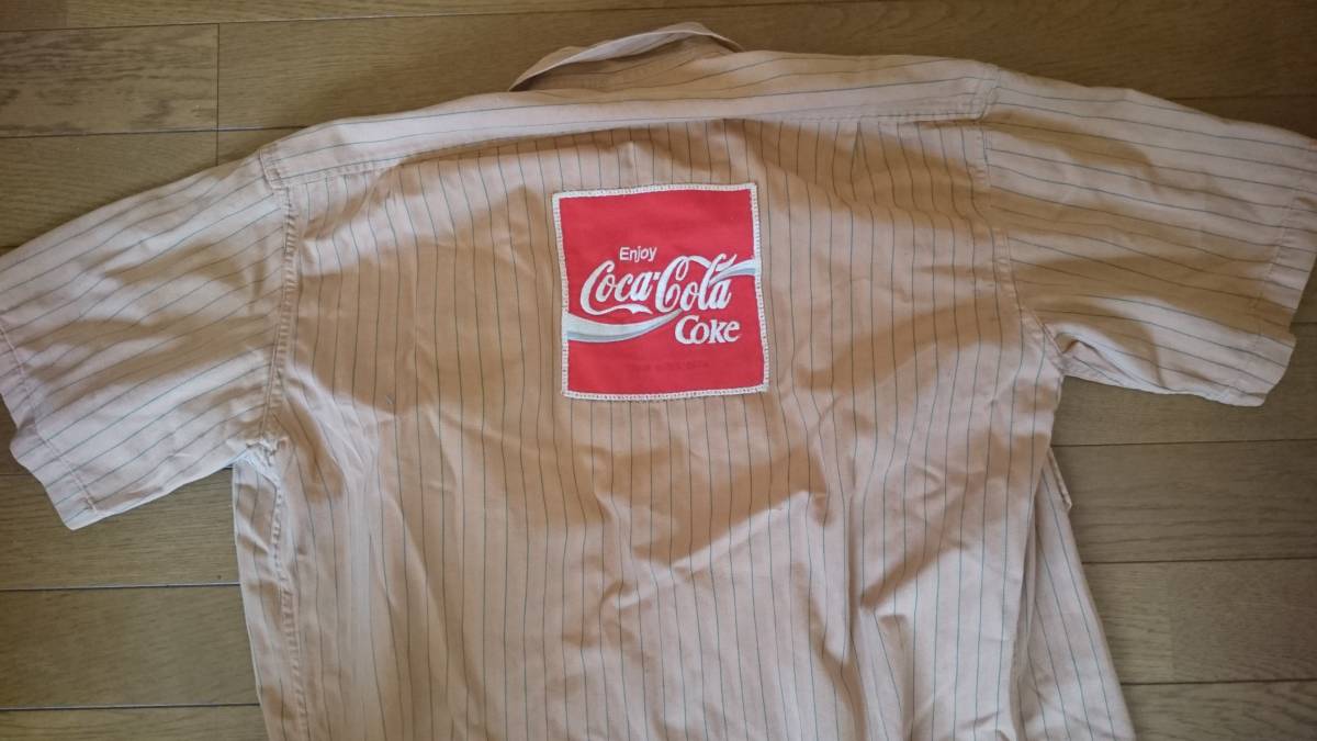 制服 コカコーラ 週末値引 レア ユニフォーム 作業服 デッドストック