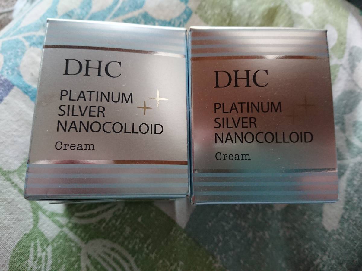 DHC PLATINUM SILVER NANOCOLLOID プラチナシルバーナノコロイド クリーム 2個セット