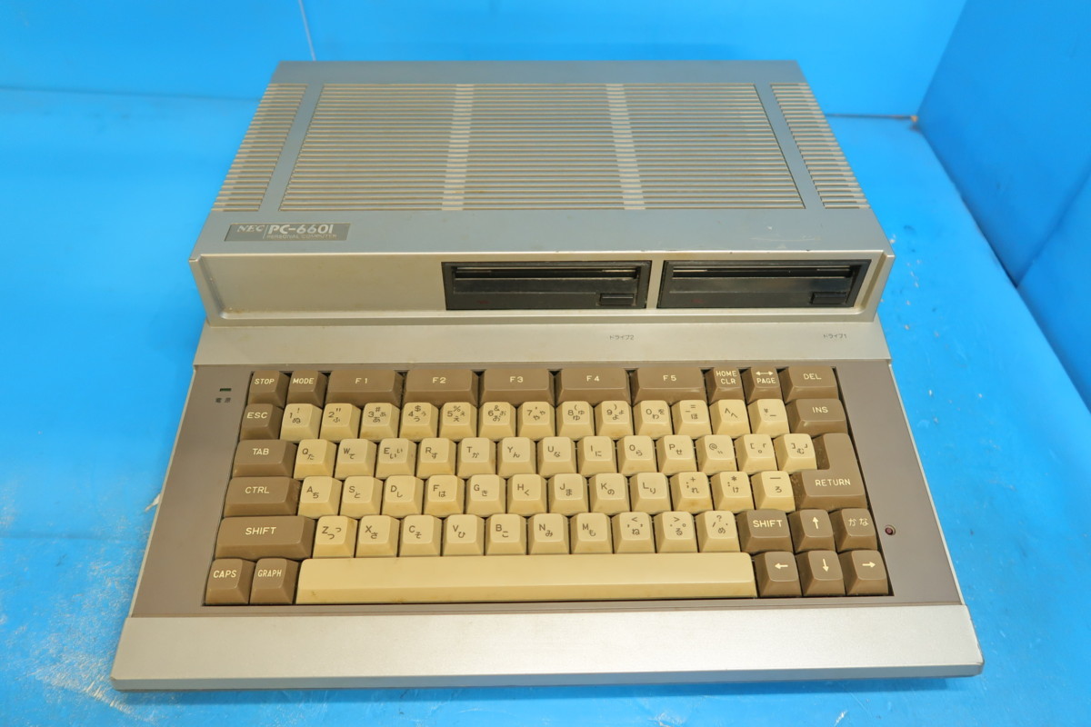 NEC PC-6601 パーソナルコンピューター 本体のみ ジャンク B70416