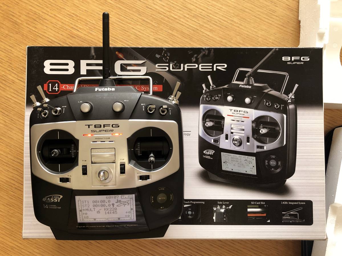 フタバ 8FG Super 14CH 2.4GHz ドローン ヘリ ショートスツローク FASST S.BUS(送信機)｜売買された ...