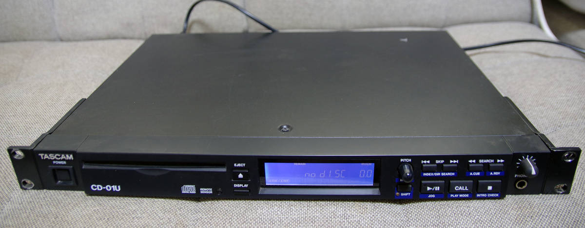 CD-01U CDプレーヤー 業務用 TASCAM | タスカム PRO CD 1U Player