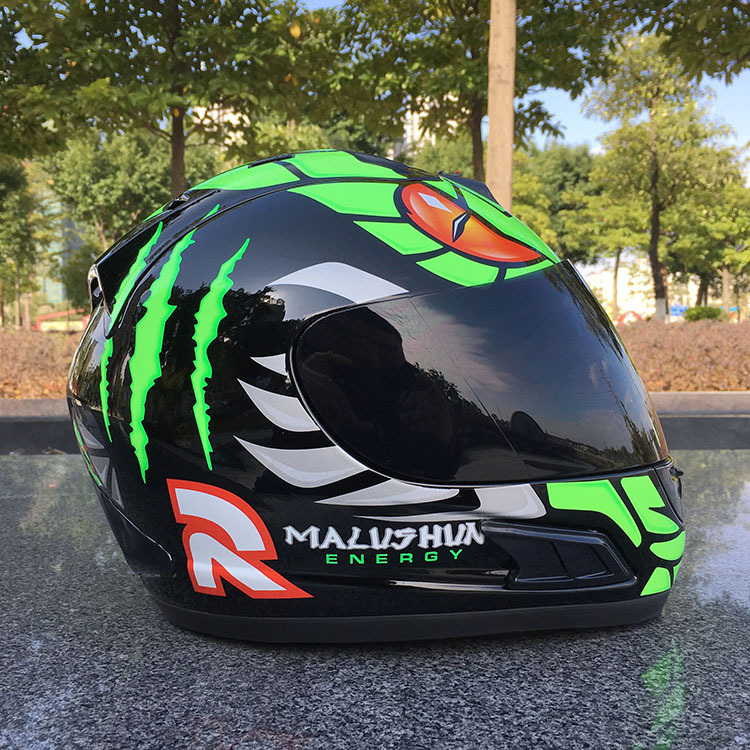 新品 MARUSHUN フルフェイスヘルメット MONSTER ENERGY バイク用