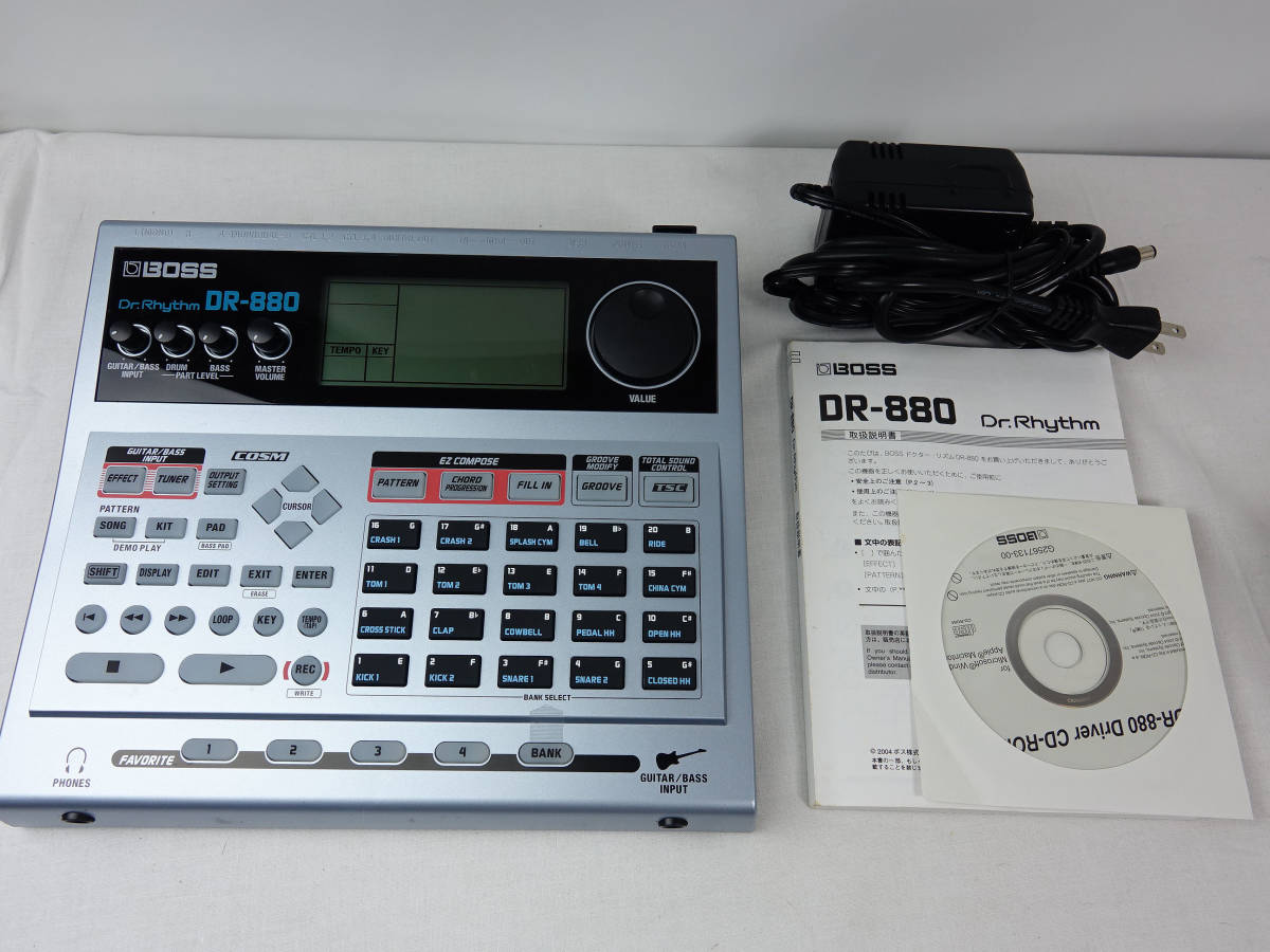BOSS Dr.Rhythm DR-880 * ボス リズムマシン 美品 即決 【公式通販】