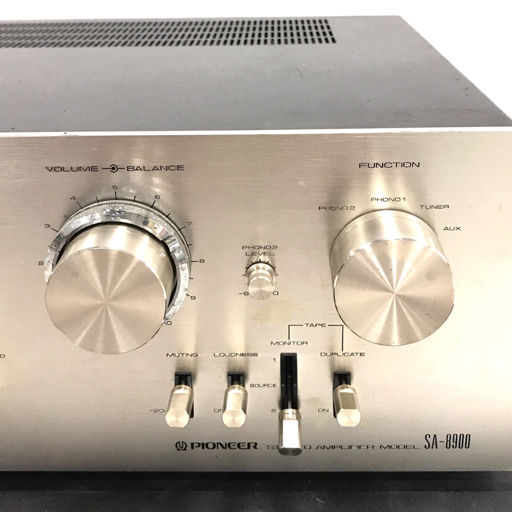 PIONEER プリメインアンプ SA-8900通電 音出しは可能、現状品 通電OK