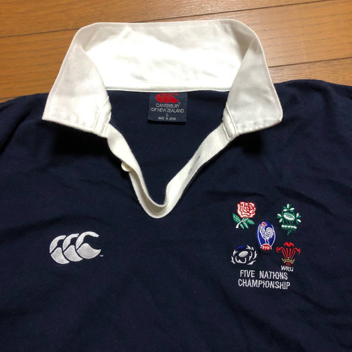 Vintage Nations Canterbury Five New Zealand Rugby Hoodie - of the 