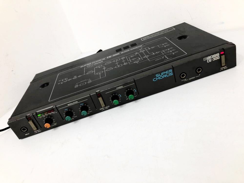 607h6 BOSS CE-300 ♪ ボス Super Chorus スーパーコーラス アナログ