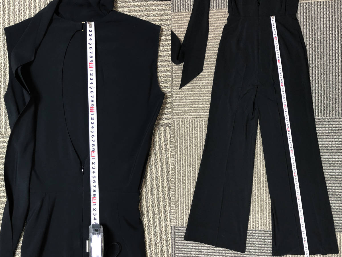 希少CELINE フィービー オールインワン パンツ 34 ブラック 