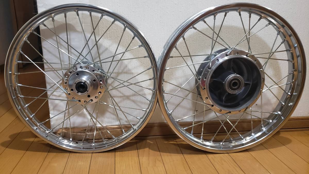 cb400f cb350f スポークホイール 前後セット 当時物 DID 旧cb400f 旧 