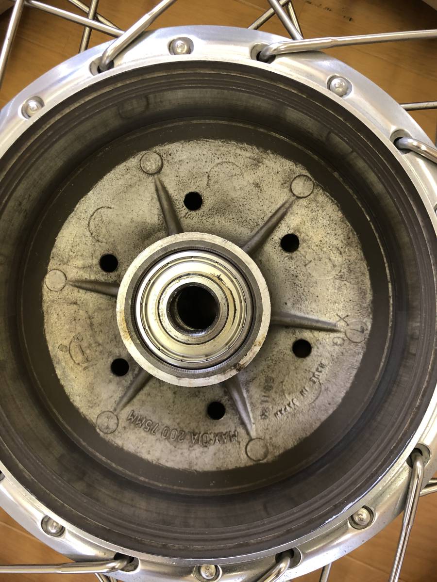 Z1 Z2 アルミリム ワイドホイール セット DID 2.50-18 4.00-18