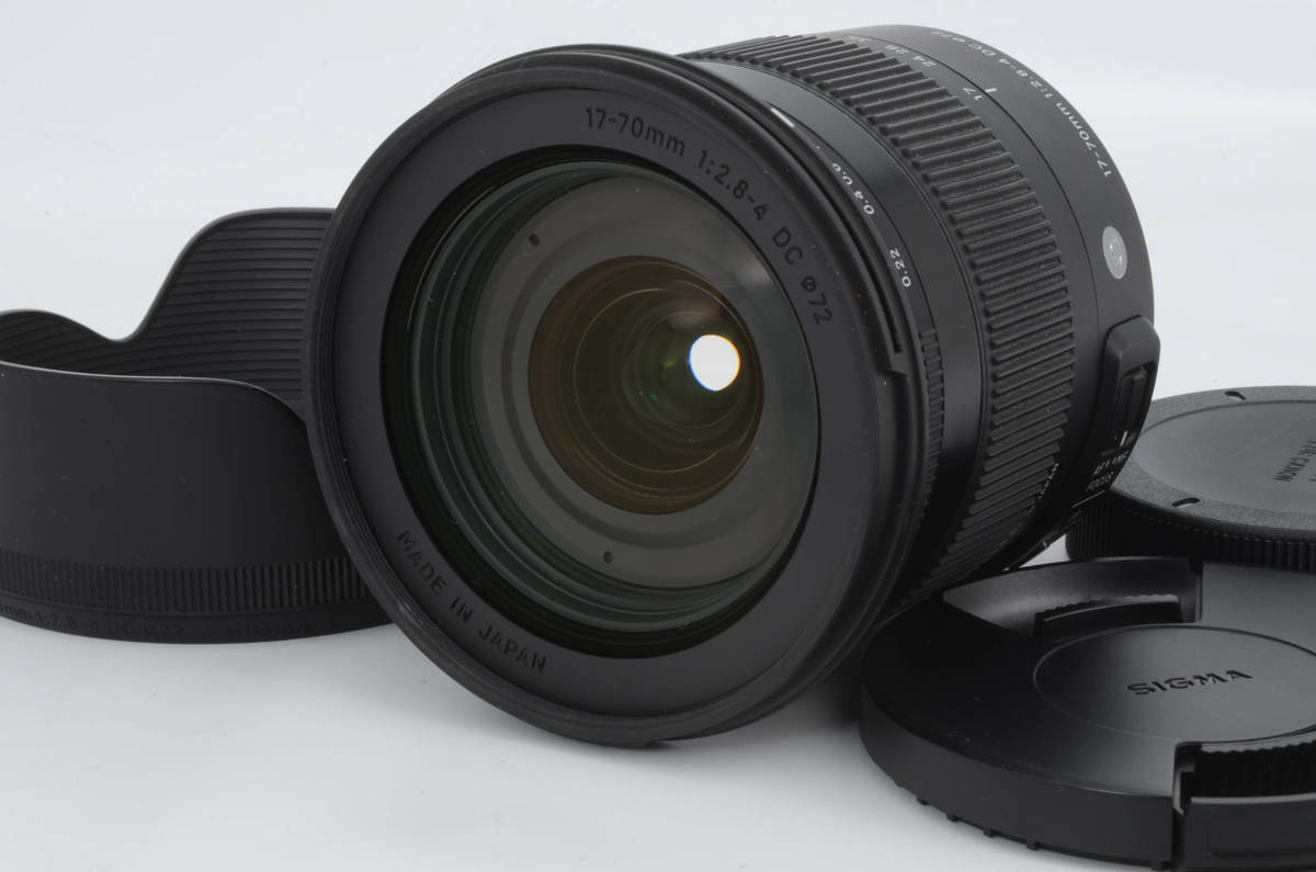 SIGMA(シグマ) 17-70mm F2.8-4 DC MACRO OS HSM (for Canon キャノン EOS)