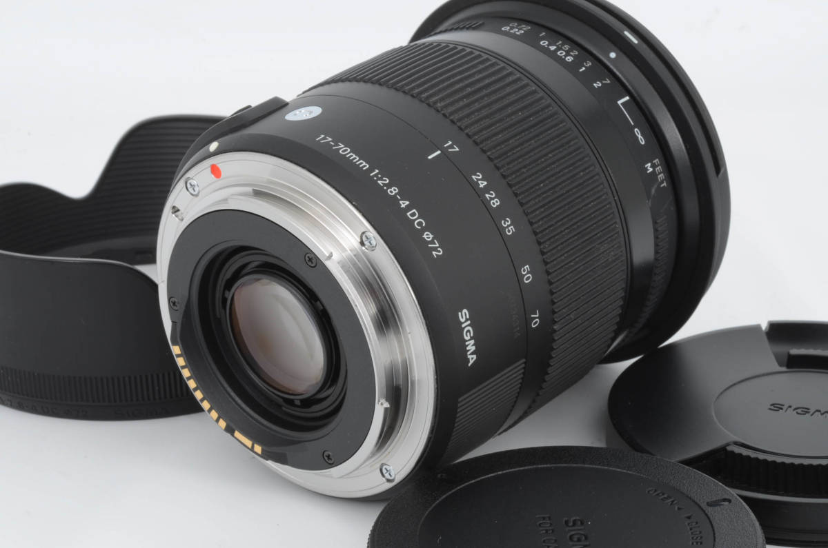 SIGMA(シグマ) 17-70mm F2.8-4 DC MACRO OS HSM (for Canon キャノン EOS)
