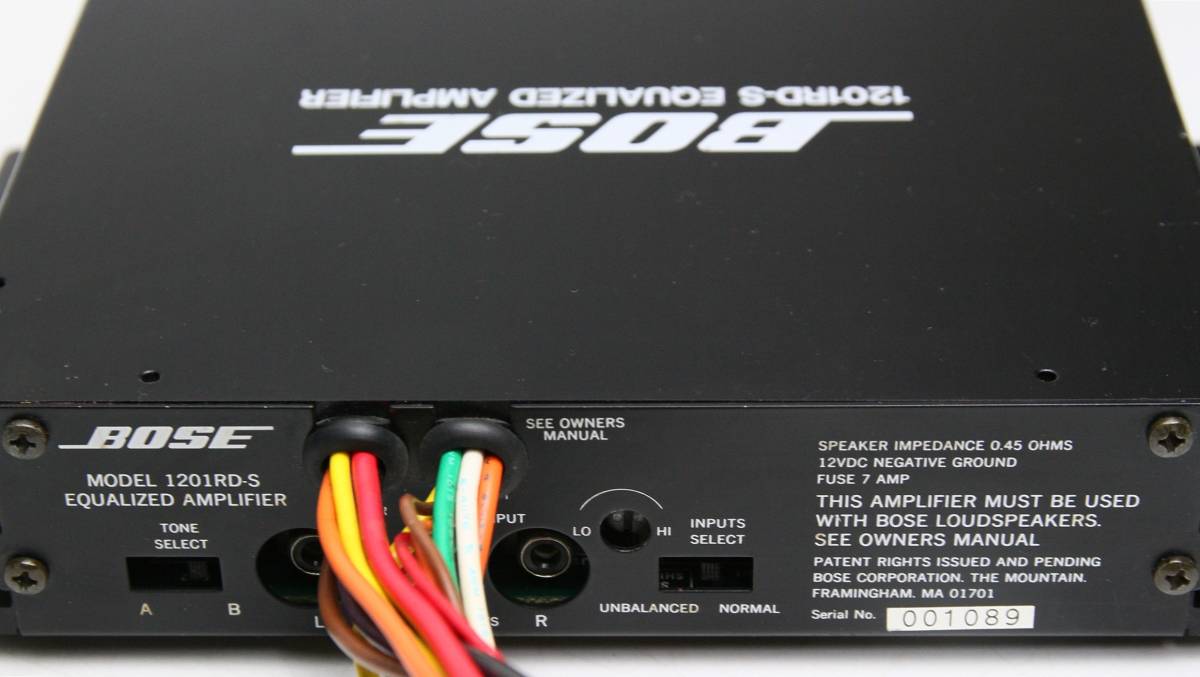 BOSE IZA - | スピーカー ハイ ミキサー内蔵パワーアンプ v2 190-HZ
