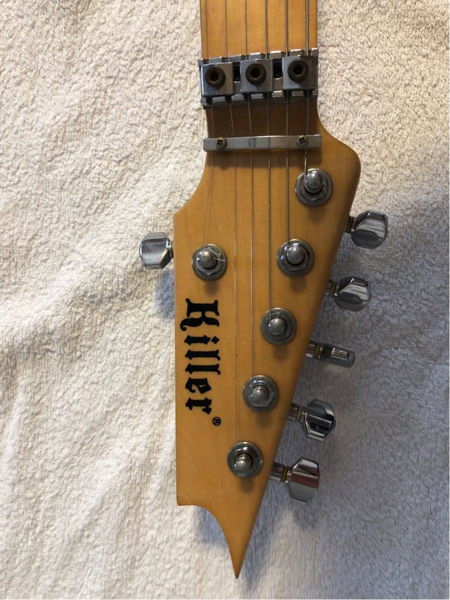 KG-Pirates Hickory Brown Killer エレクトリックギター 変形
