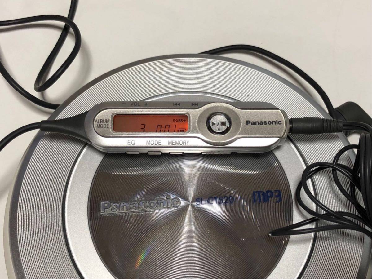 Panasonic CDプレーヤー★SL-CT520★MP3対応　★動作確認済み♪_2