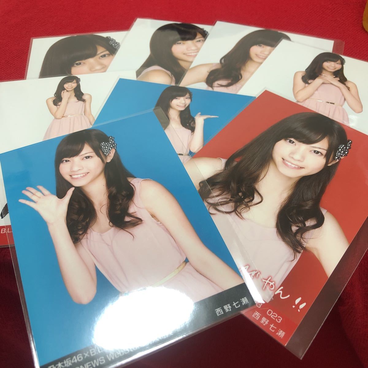 乃木坂46 西野七瀬カレンダー7日 購入特典フルコンプ