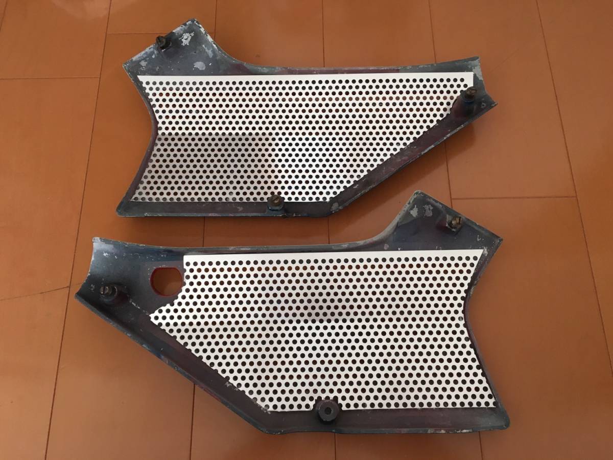 131. CBX400F BEET アルフィン インナー アルミ パンチングメッシュ左右