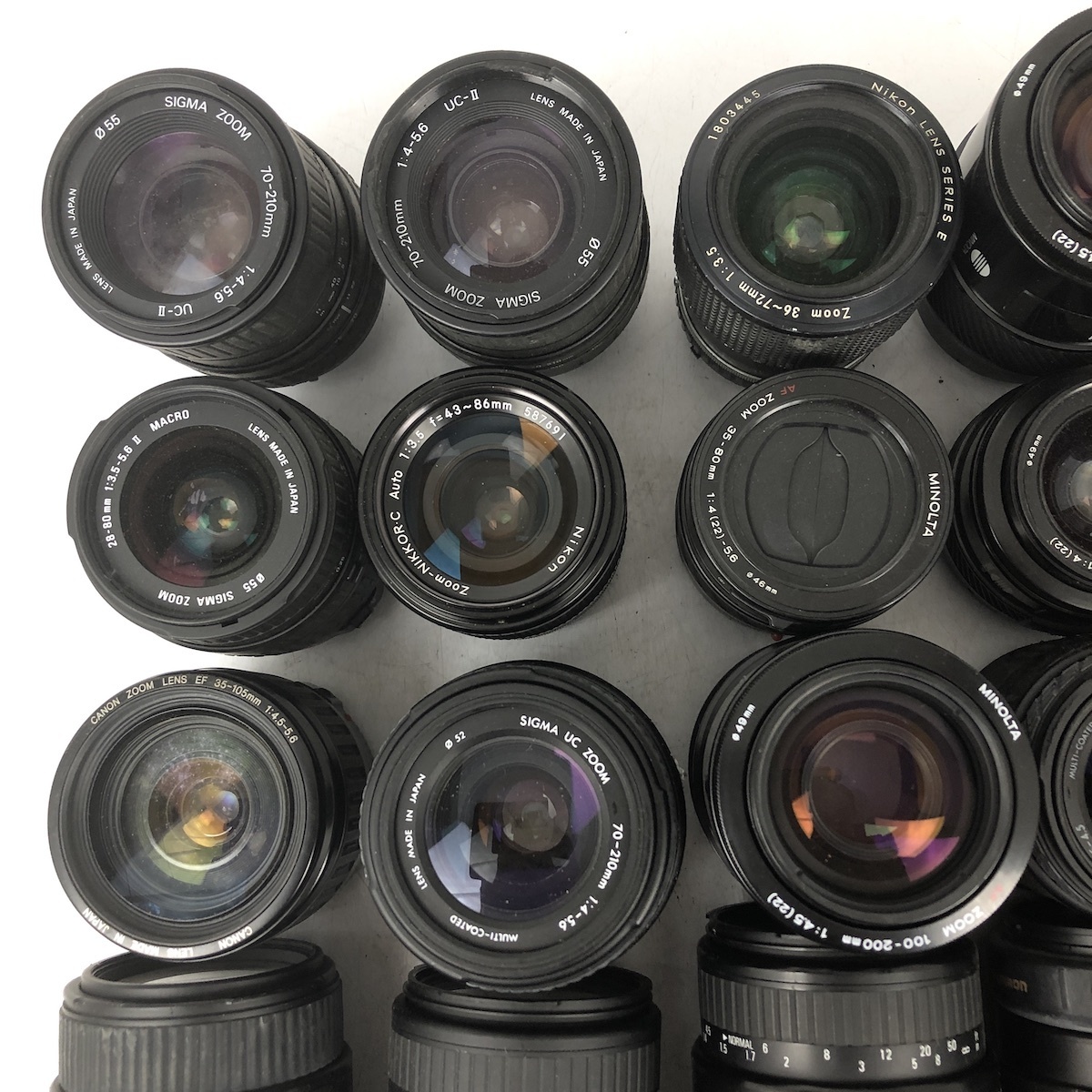 062MC] カメラ 一眼レフ レンズ ズーム Canon Minolta Nkon Pentax