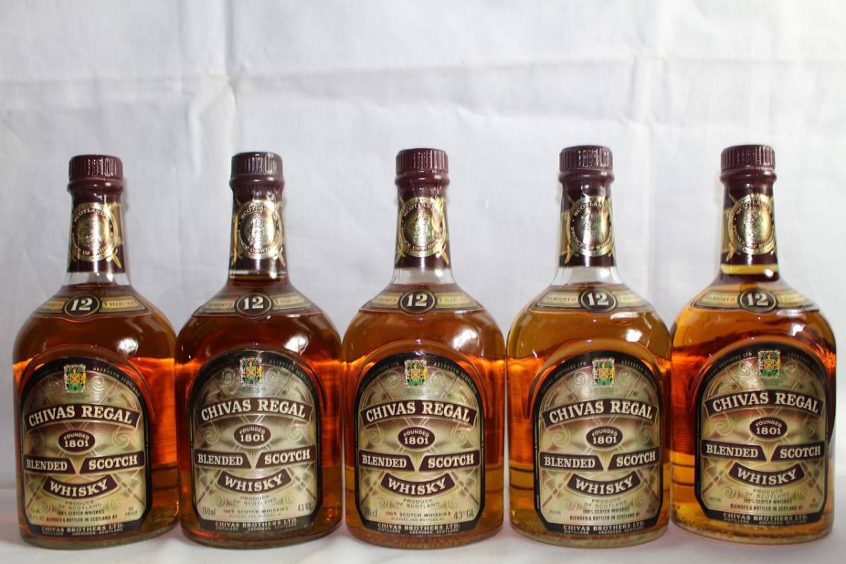 シーバスリーガル 未開栓 CHIVAS REGAL ウイスキー 0 スコッチ 12年 古