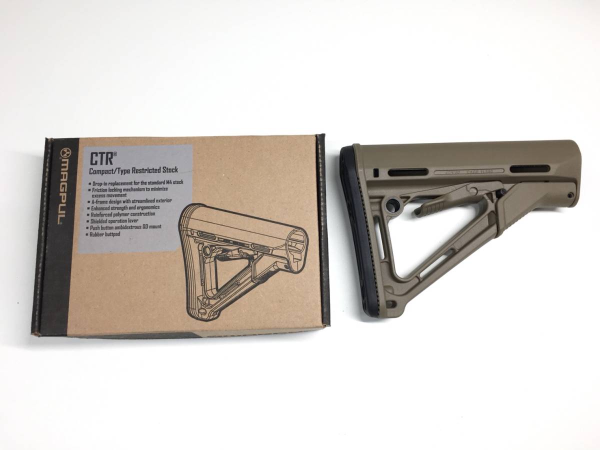 MAGPUL CTR CARB STK MIL-SPEC FDE 実物 マグプル ストック 【公式通販】
