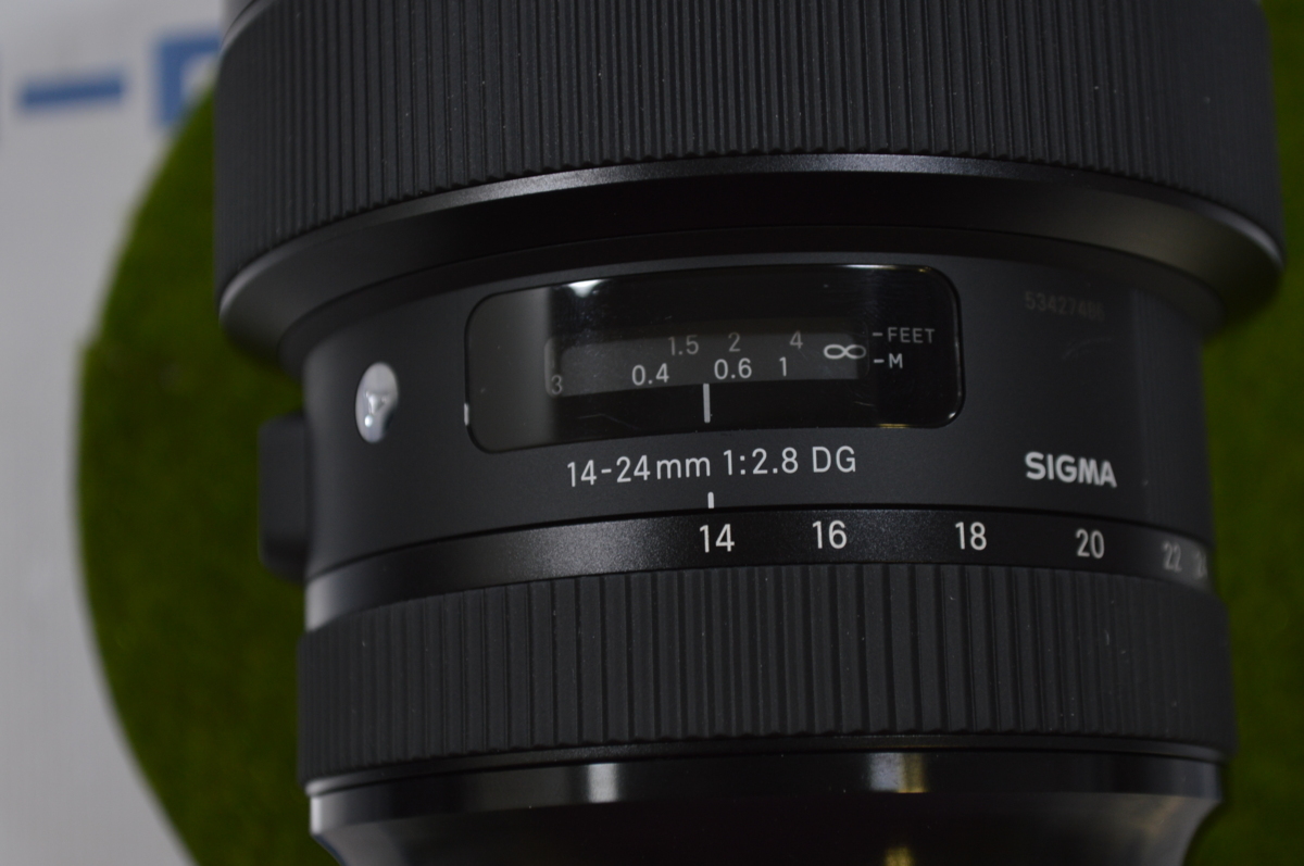 ◇美品 SIGMA 14-24mm f2.8 dg hsm art For Nikon 随所に防じん防滴性の高い構造を採用!!ズーム全域F2.8!! 格安1円スタート！ J334207 Y_5