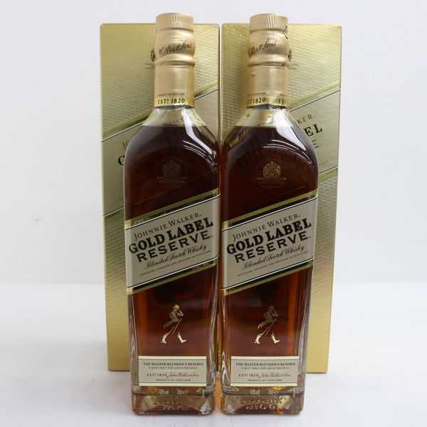 豊富な，得価 2本セット/JOHNNIE WALKER ジョニーウォーカー ゴールドラベル リザーブ 各700ml G9F0828(セット、詰め合わせ)｜売買されたオークション情報、yahooの商品情報をアーカイブ公開 - オークファン セット、詰め合わせ