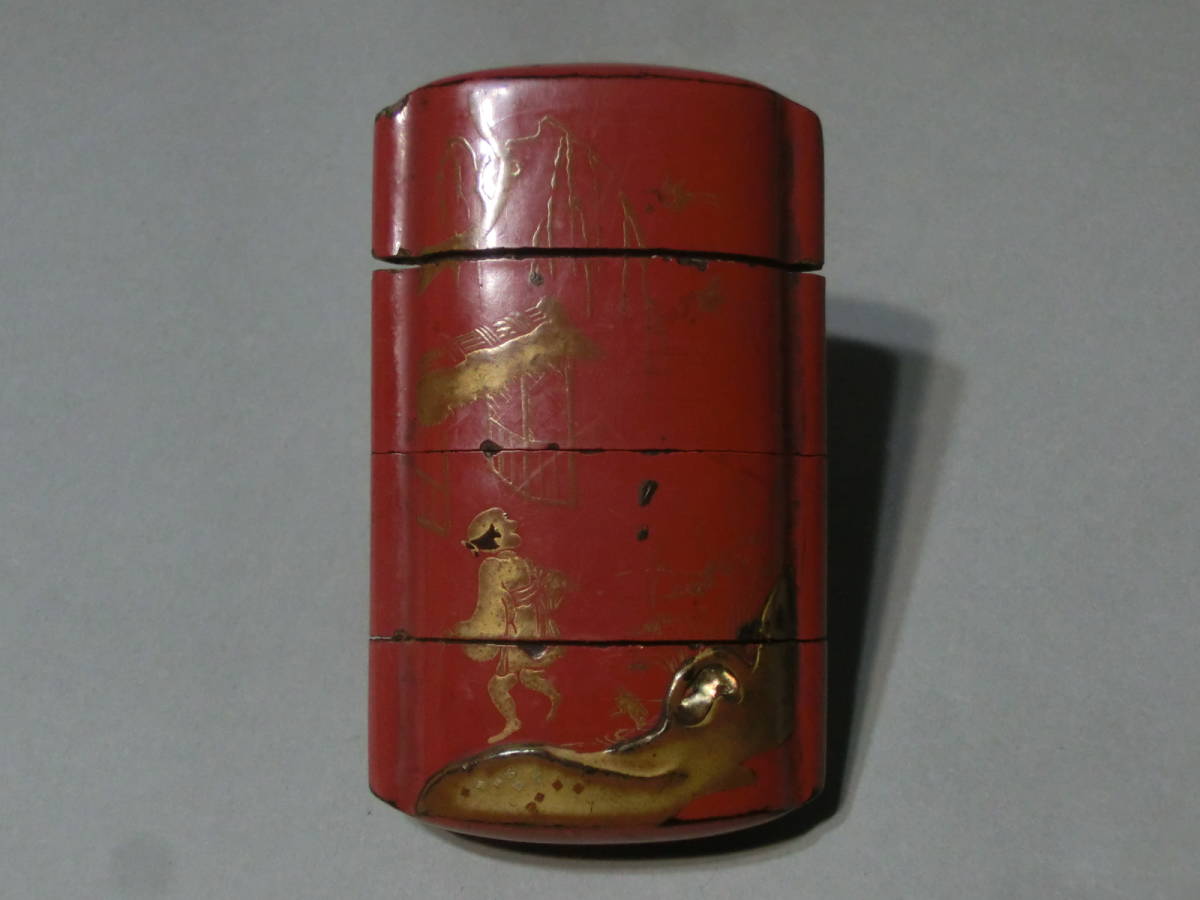 蓮華】昔の印籠 提げ物 根付 装身具 古美術 骨董品 騰立時代 提げ 蓮華】昔の印籠 提げ物 根付 装身具 古美術 骨董品 騰立時代 提げ