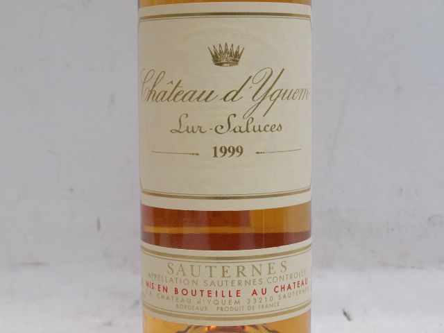 Chateau d\u0027Yquem シャトー・ディケム 1999年 375ml ハーフボトル