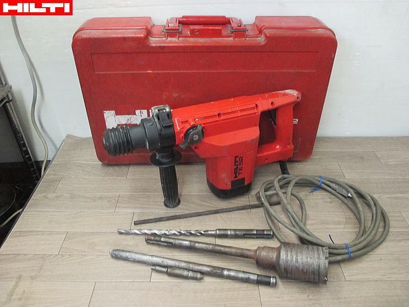 新品，人気SALE HILTI/ヒルティ ハンマドリル TE52 ビット付(本体)｜売買されたオークション情報、yahooの商品情報をアーカイブ公開 - オークファン ハンマドリル
