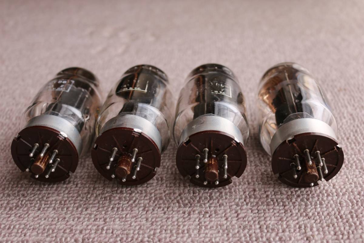 4本セット! ☆ GEC KT88 真空管4本セット 中古 ☆ テレビ 4本セット! ☆ GEC KT88 真空管4本セット 中古 ☆ テレビ