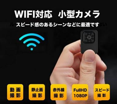 WiFi対応ミニカメラ　超小型カメラハイスピードシーン_1
