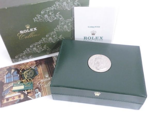 空箱 ROLEX ロレックス 1円 BOX 時計用 S チェリーニ 2点セット CASE