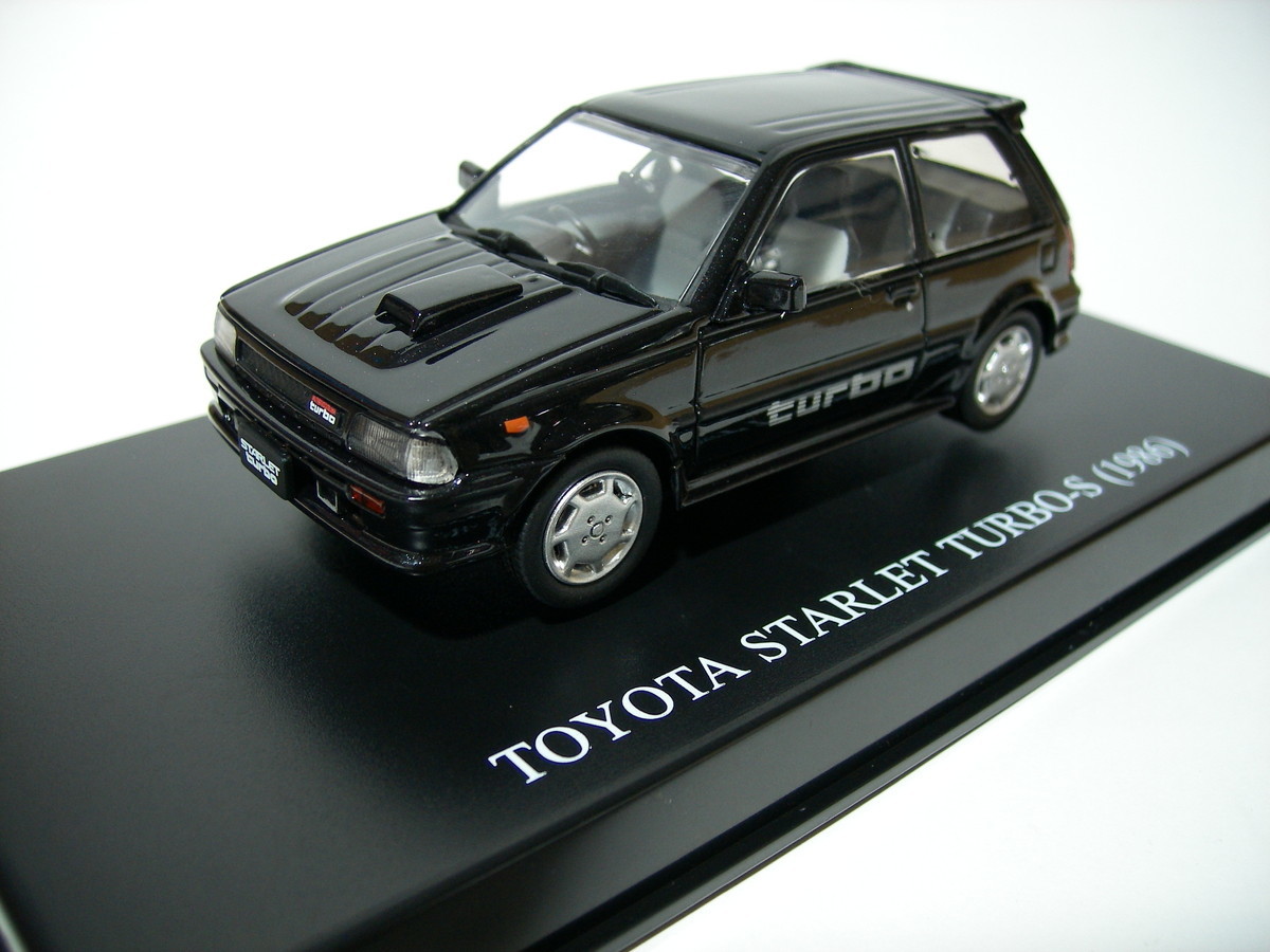 DISM ディズム 1/43 トヨタ スターレット ターボS 1986 ホワイト