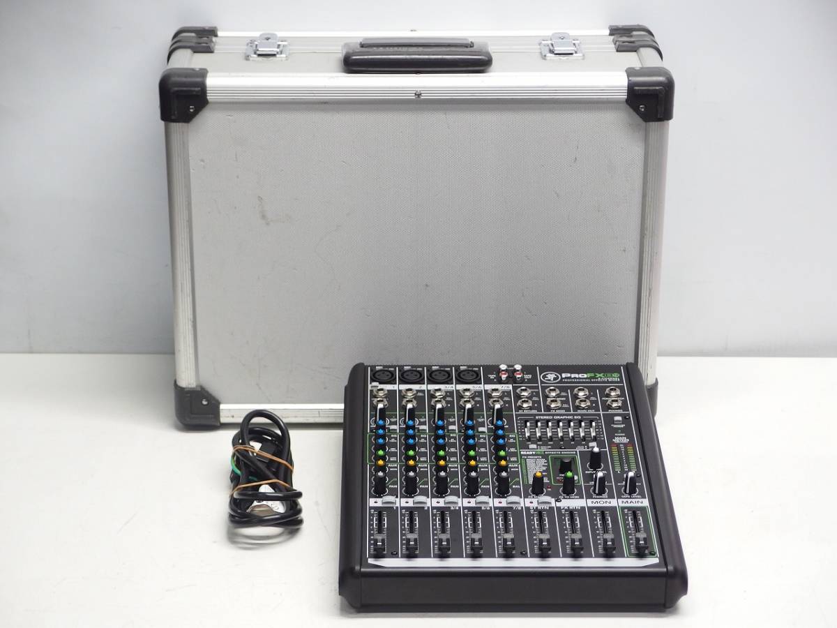 Mackie 8チャンネルコンパクトミキサー PRO FX8ｖ2 美品 ハードケース付き *259260