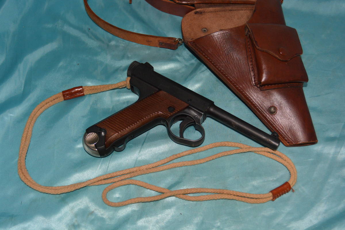 マルシン 南部十四年式拳銃 B）大日本帝国 ガスガン 南部14年式拳銃嚢