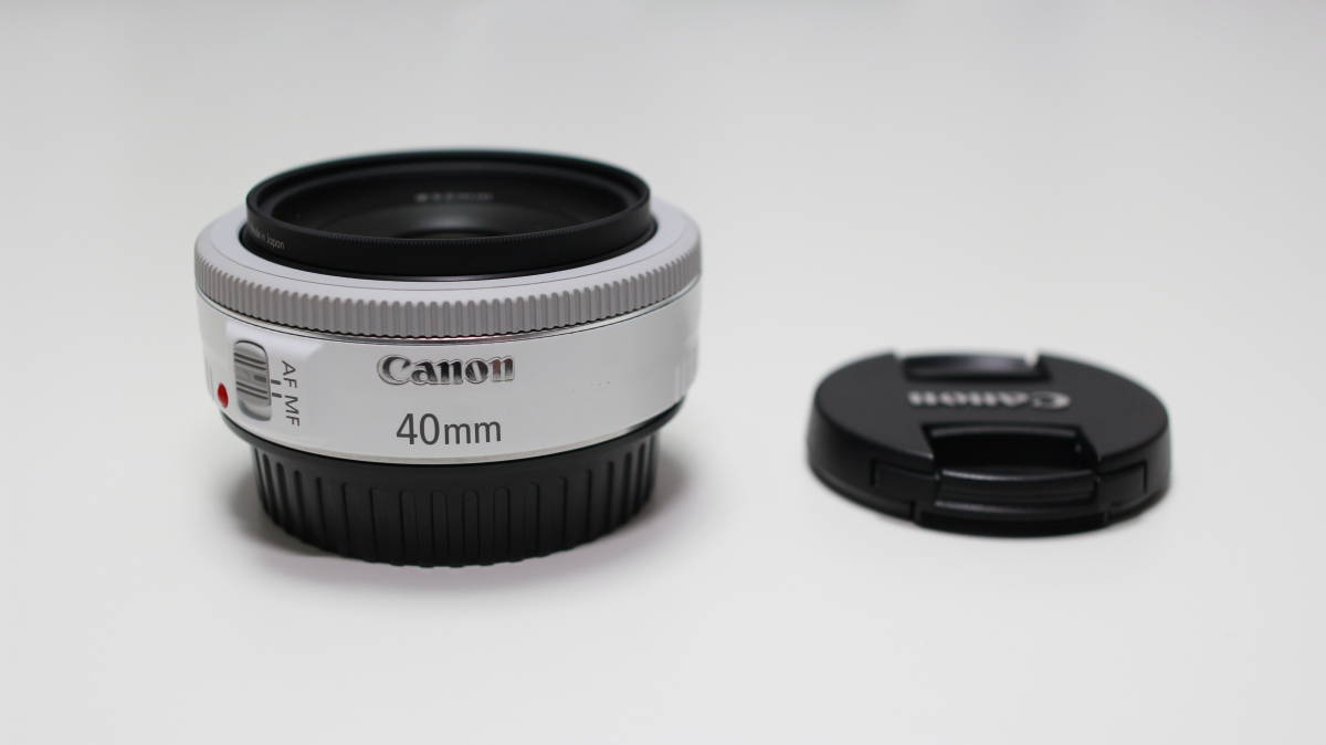 F2.8 EF40mm STM Canon EF 40mm : - キヤノン 単焦点レンズ 中古1万円台