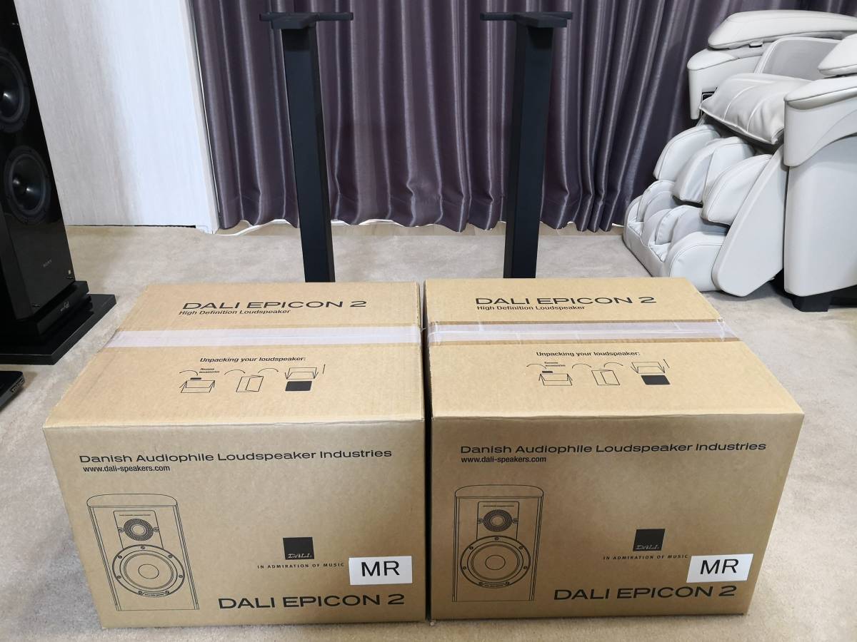 美品DALI EPICON2 ブックシェルフ スピーカー 専用スタンド付き