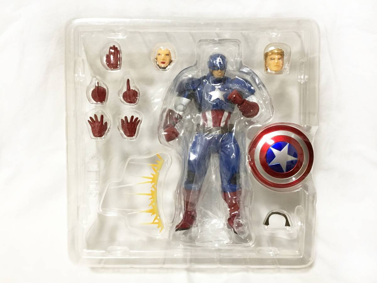 Amazing Yamaguchi Captain Revoltech America Figure 007 | &amp