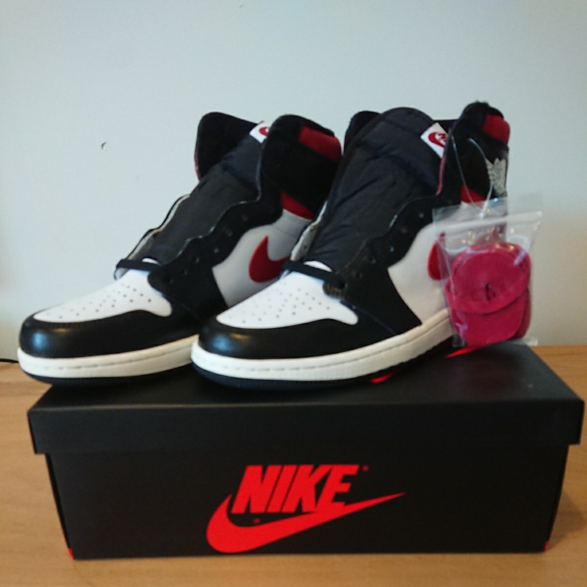 NIKE AIR JORDAN RETRO HIGH エアジョーダン1 ブラック/ジムレッド サイズ 26.5センチ