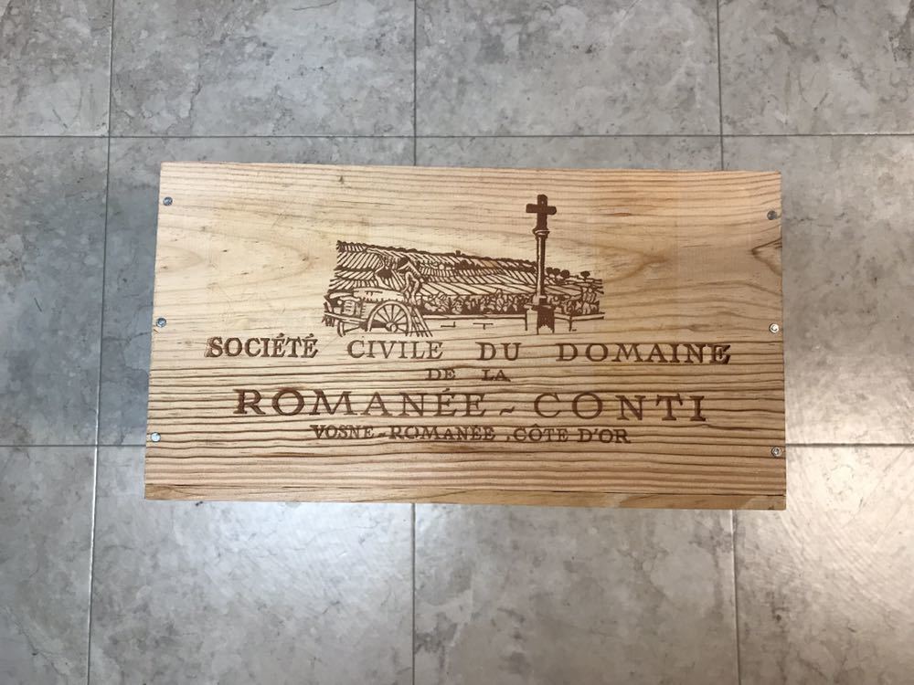 DRC ロマネ コンティ 木箱 ワイン ブルゴーニュ
