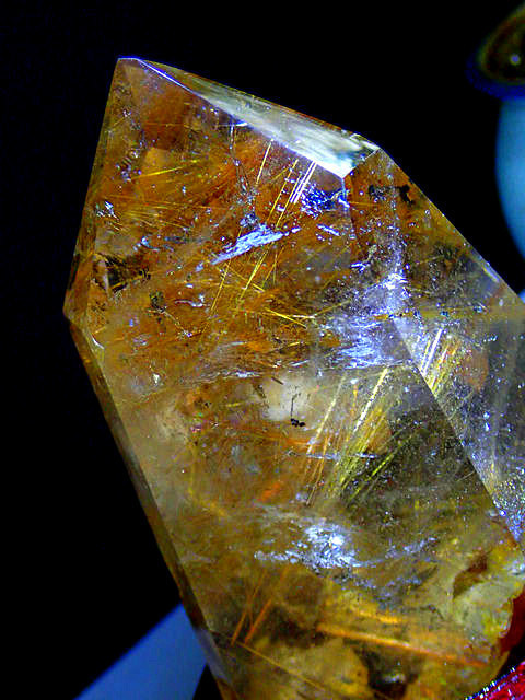 AAA級天然ゴールドルチルクォーツ原石YT7P3⁄340P11C - メルカリ AAA級