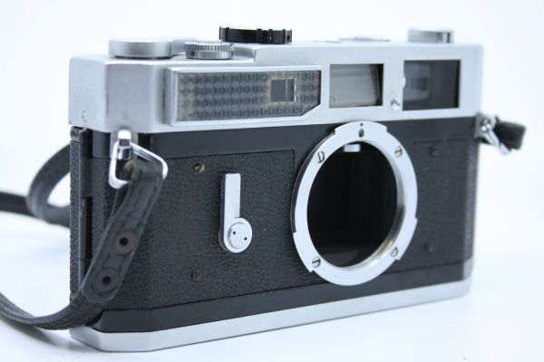 Y0007☆送料無料 ☆美品 ☆露出計動作品 Canon MODEL 7 ボディ