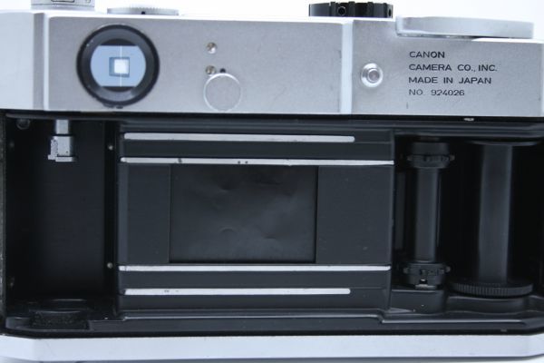 Y0007☆送料無料 ☆美品 ☆露出計動作品 Canon MODEL 7 ボディ