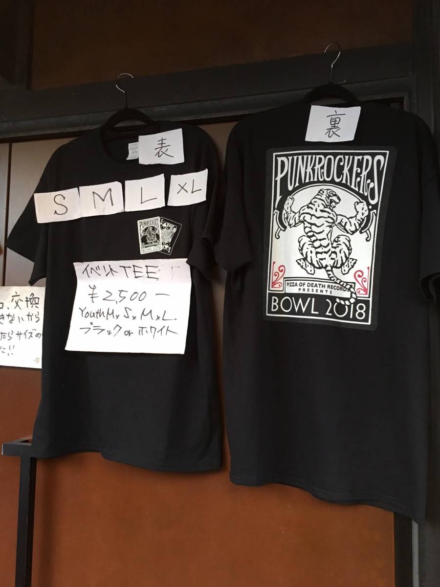 pizza of deathニルバーナT新品 横山健 黒L ken yokoyama PUNKROCKERS BOWL限定Tシャツpizza of deathハイスタ