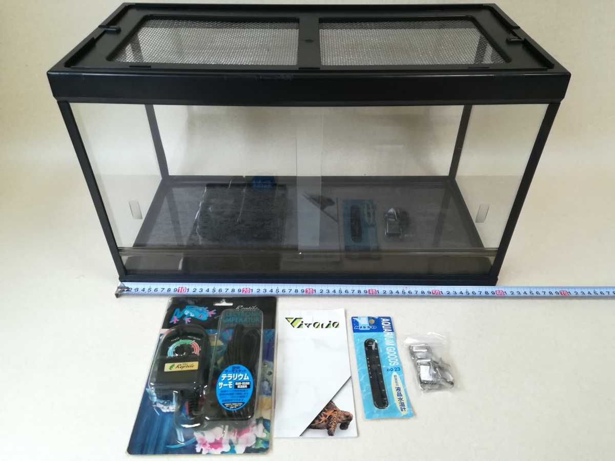 ☆送料無料☆ ビバリア レプロ600 テラリウムサーモ&液晶水温計セット